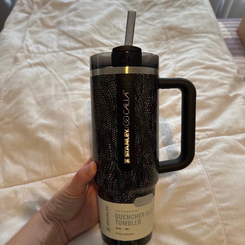 Stanley Black Patterned Quencher Tumbler